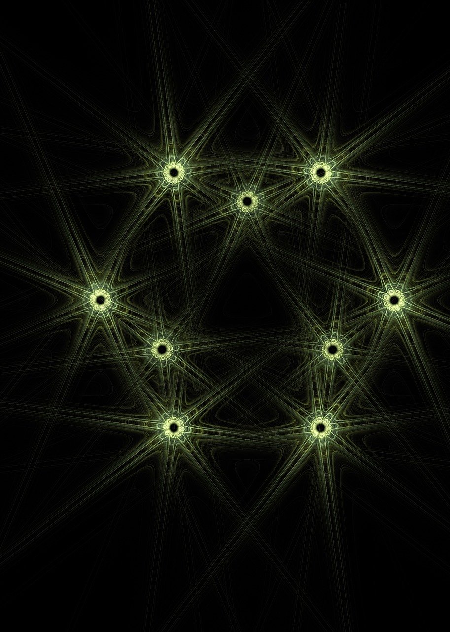fractal, abstract, background