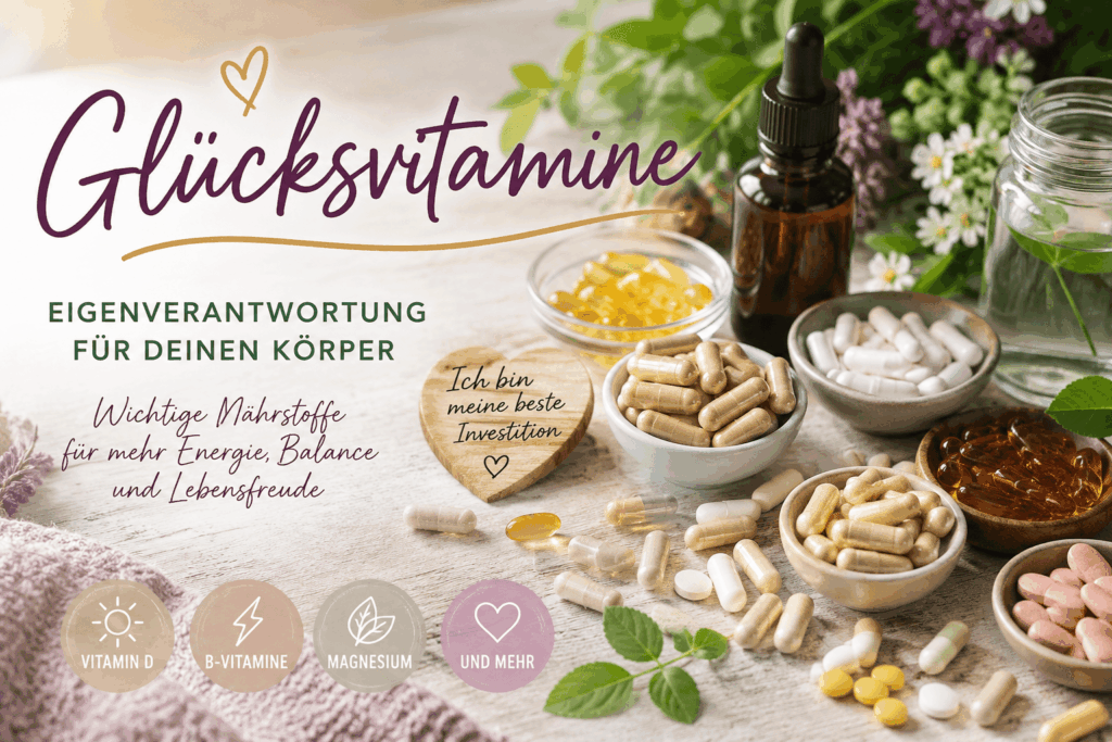 Glücksvitamine für dein Wohlbefinden