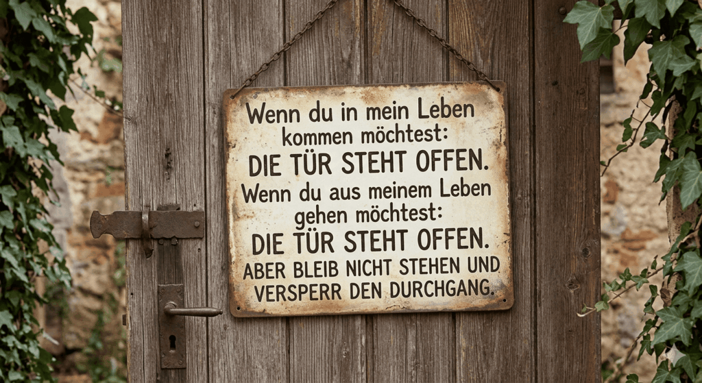 bleib in deiner Mitte mit der 5. Linie