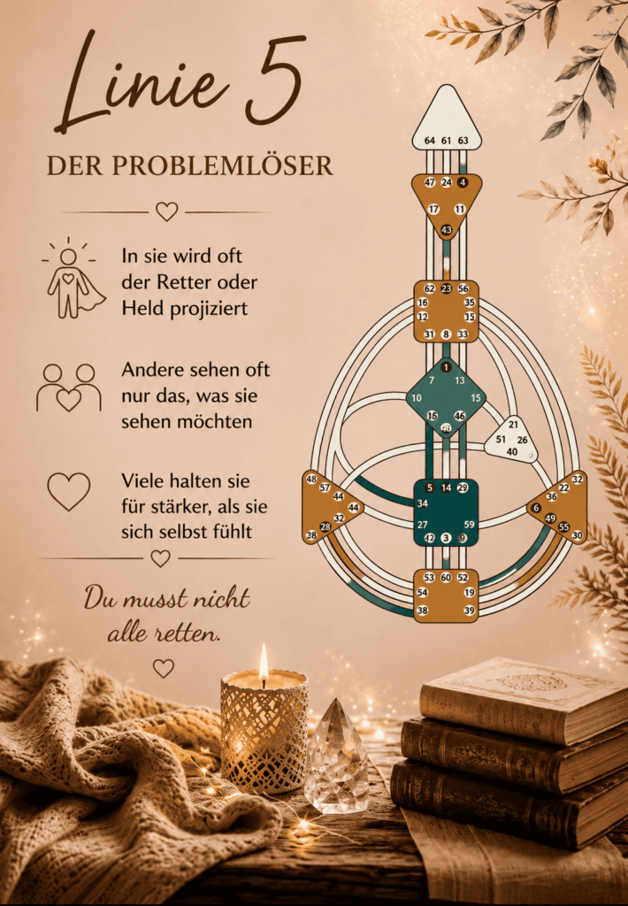 Die 5. Linie im Human Design