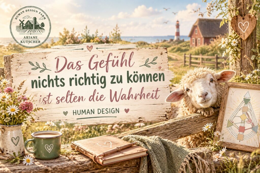 Das Gefühl nichts richtig zu können